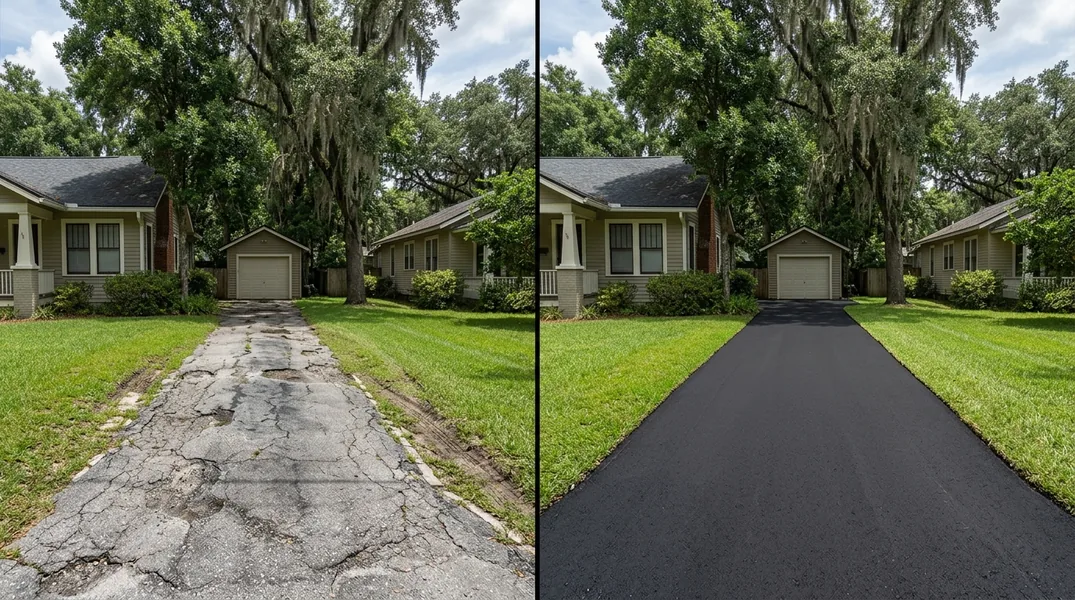 How Long Does an Asphalt Driveway Last Under Gainesville Heat and Tree Roots?