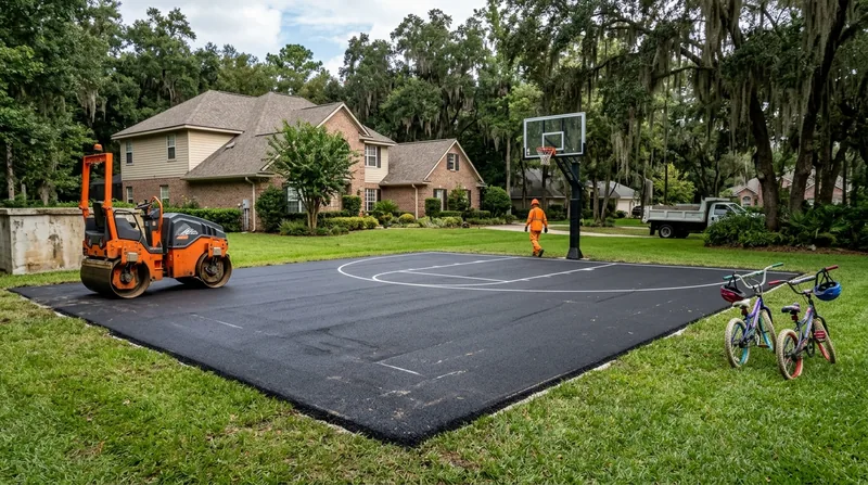 Sports Court & Path Paving Gainesville